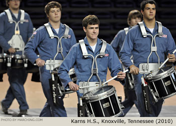 Karns H.S. Knoxville Tennessee 2010 WGI Nashville Percussion Regional