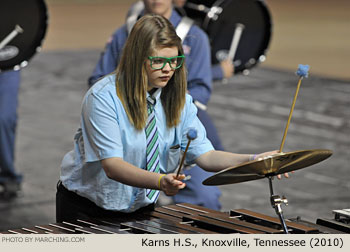 Karns H.S. Knoxville Tennessee 2010 WGI Nashville Percussion Regional