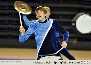 Kickapoo H.S. Springfield Missouri 2010 WGI Nashville Percussion Regional