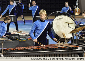 Kickapoo H.S. Springfield Missouri 2010 WGI Nashville Percussion Regional