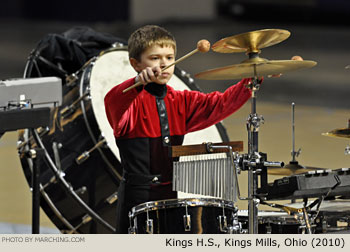 Kings H.S. Kings Mills Ohio 2010 WGI Nashville Percussion Regional