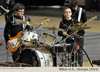 Milton H.S. Georgia 2010 WGI Nashville Percussion Regional