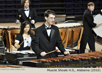 Muscle Shoals H.S. Alabama 2010 WGI Nashville Percussion Regional