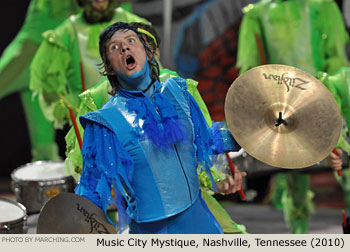 Music City Mystique Nashville Tennessee 2010 WGI Nashville Percussion Regional