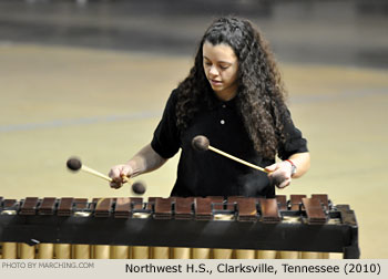 Northwest H.S. Clarksville Tennessee 2010 WGI Nashville Percussion Regional