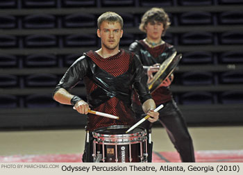 Odyssey Percussion Theatre Atlanta Georgia 2010 WGI Nashville Percussion Regional