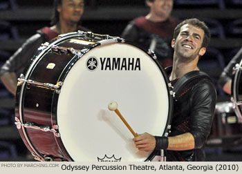 Odyssey Percussion Theatre Atlanta Georgia 2010 WGI Nashville Percussion Regional