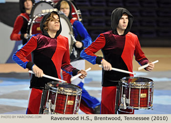 Ravenwood H.S. Brentwood Tennessee 2010 WGI Nashville Percussion Regional