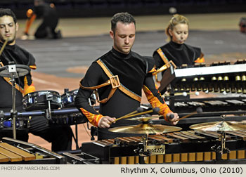 Rhythm X Columbus Ohio 2010 WGI Nashville Percussion Regional