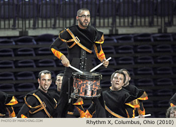 Rhythm X Columbus Ohio 2010 WGI Nashville Percussion Regional