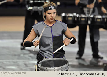 Sallisaw H.S. Oklahoma 2010 WGI Nashville Percussion Regional