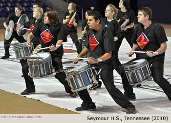 Seymour H.S. Tennessee 2010 WGI Nashville Percussion Regional