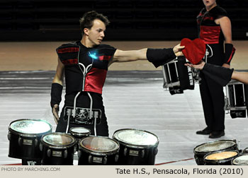 Tate H.S. Pensacola Florida 2010 WGI Nashville Percussion Regional