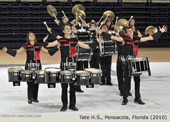 Tate H.S. Pensacola Florida 2010 WGI Nashville Percussion Regional