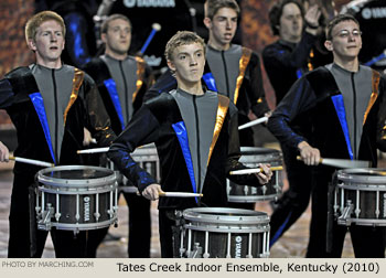 Tates Creek Indoor Ensemble Lexington Kentucky 2010 WGI Nashville Percussion Regional