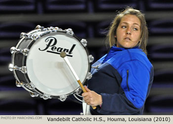 Vandebilt Catholic H.S. Houma Louisiana 2010 WGI Nashville Percussion Regional