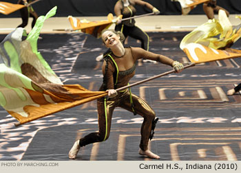 Carmel H.S. 2010 WGI World Championships Photo