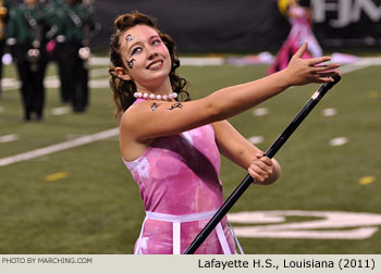 Lafayette Louisiana High School Marching Band 2011