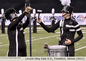 Lincoln-Way East High School Marching Band 2011