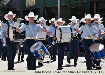 604 Moose Royal Canadian Air Cadets 2011 Calgary Stampede Parade Photo