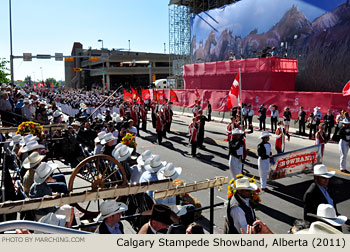 Calgary Stampede Showband 2011 Calgary Stampede Parade Photo