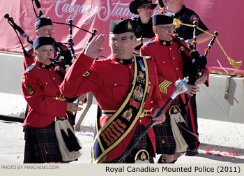 Royal Canadian Mounted Police 2011 Calgary Stampede Parade Photo