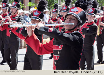 Red Deer Royals Marching Band 2011 Calgary Stampede Parade Photo