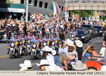 William and Kate Royal Visit 2011 Calgary Stampede Parade Photo