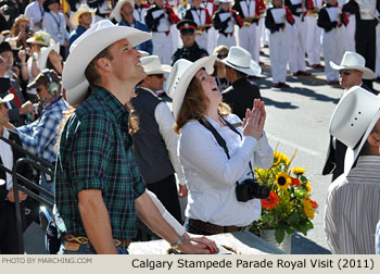 William and Kate Royal Visit 2011 Calgary Stampede Parade Photo