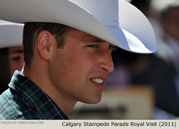 William and Kate Royal Visit 2011 Calgary Stampede Parade Photo