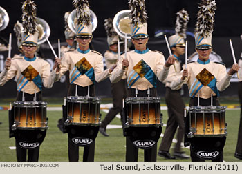 Teal Sound Drum and Bugle Corps 2011 DCI World Championships Photo