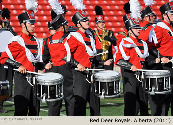 Red Deer Royals Showband 2011 MACBDA Photo