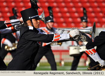 Sandwich High School Renegade Regiment 2011 MACBDA Photo