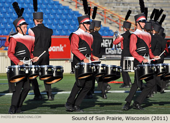 Sound of Sun Prairie Marching Band 2011 MACBDA Photo