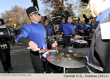 Carmel High School Marching Band, Carmel, Indiana 2011 Macy's Thanksgiving Day Parade Photo