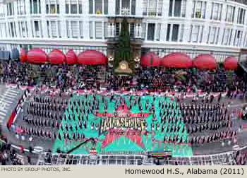 Homewood Patriot Band, Homewood, Alabama 2011 Macy's Thanksgiving Day Parade Photo