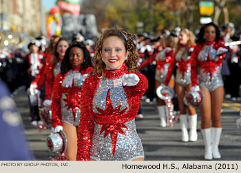 Homewood Patriot Band, Homewood, Alabama 2011 Macy's Thanksgiving Day Parade Photo