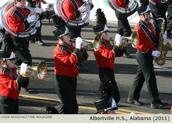 Albertville High School Marching Band 2011 Rose Parade