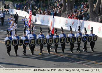 All-Birdville ISD High School Marching Band 2011 Rose Parade