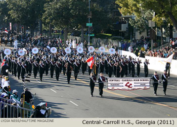 Central-Carroll High School Marching Band 2011 Rose Parade