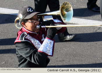 Central-Carroll High School Marching Band 2011 Rose Parade