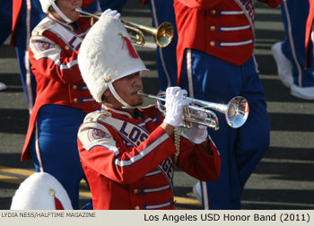 Los Angeles Unified School District Honor Marching Band 2011 Rose Parade