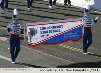 Londonderry High School Marching Band 2011 Rose Parade