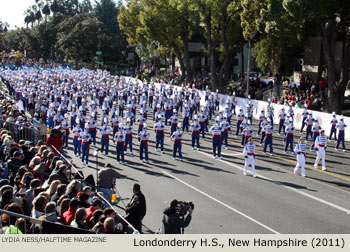 Londonderry High School Marching Band 2011 Rose Parade