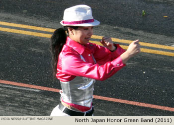 North Japan Honor Green Band 2011 Rose Parade