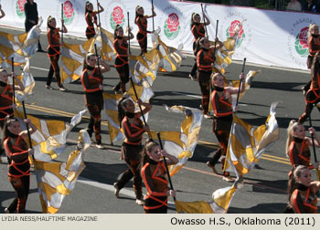 Owasso High School Marching Band 2011 Rose Parade