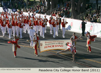 Pasadena City College Honor Marching Band 2011 Rose Parade