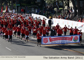 The Salvation Army Band 2011 Rose Parade