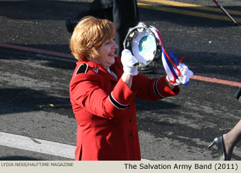 The Salvation Army Marching Band 2011 Rose Parade