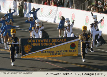 Southwest Dekalb High School Marching Band 2011 Rose Parade